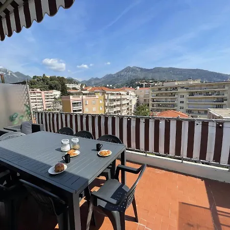Beau T2 Climatise Grande Terrasse Plage A 2 Min, Parking Apartamento